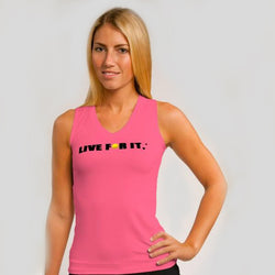 Live For It®  Sleeveless Performance Tee
