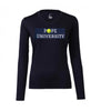 Women’s Pope University Long Sleeve performance shirt