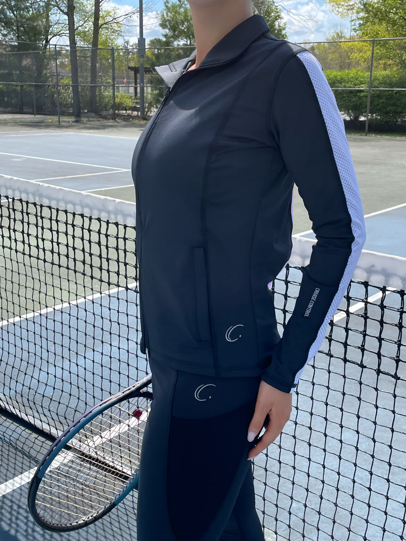 NEW - Classic Zip-Up Athleisure Jacket