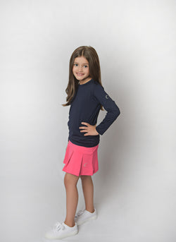 Girls Pleated Skort