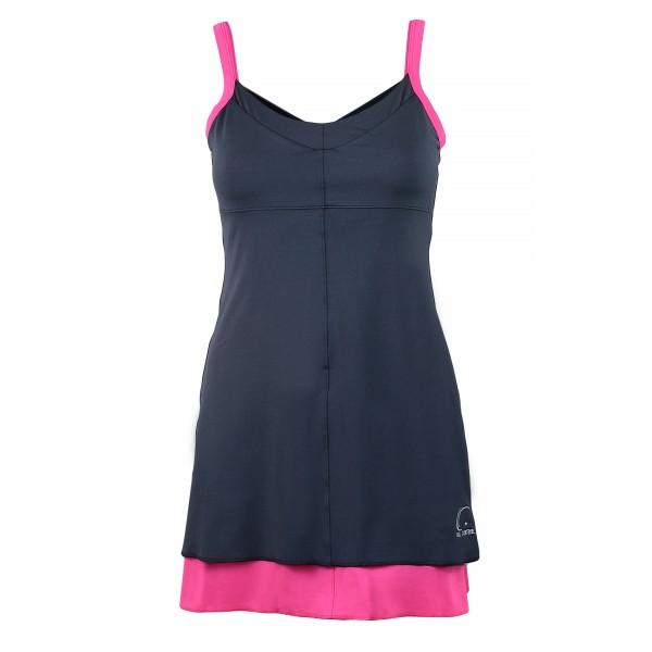 Two Tier Dress - Bottom Right Logo