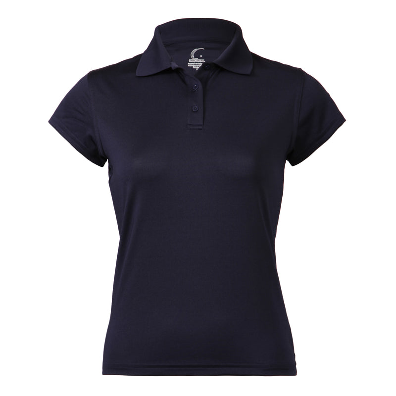 Women's Athletic Polo in Navy