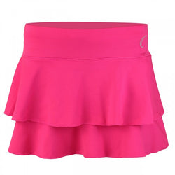 Women’s Double Layered Tennis Skort in Pink Azalea