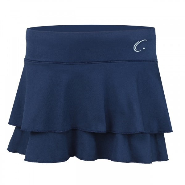 Women’s Double Layered Tennis Skort in Navy