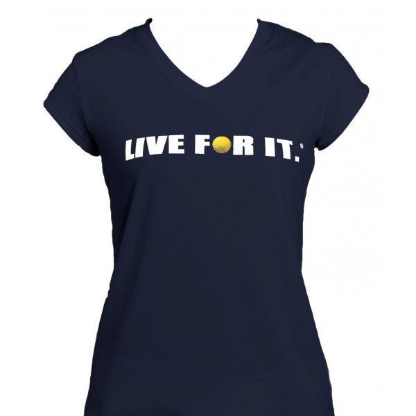 Live For It®  Cap-Sleeve Performance Tee