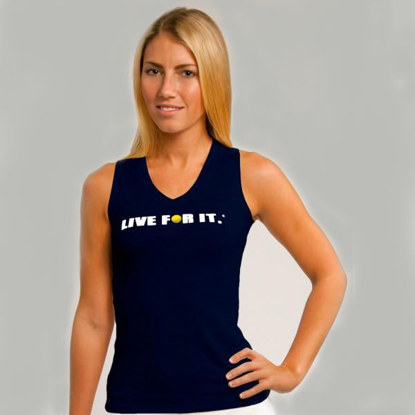 Live For It®  Sleeveless Performance Tee