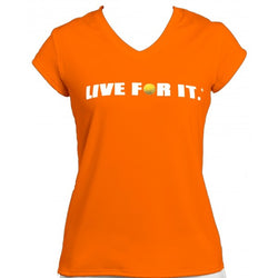 Live For It®  Cap-Sleeve Performance Tee