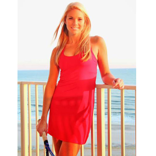 red racerback dress Sale Ana Racerback Tank Dress | Female | Navy | XS