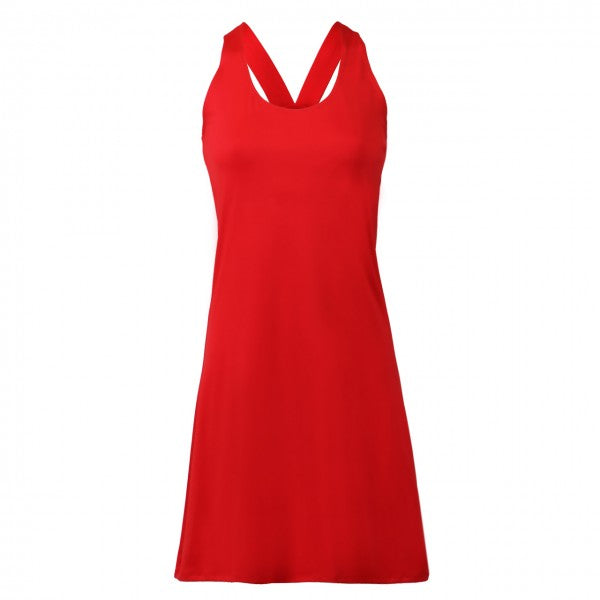 Racerback Dress White / L