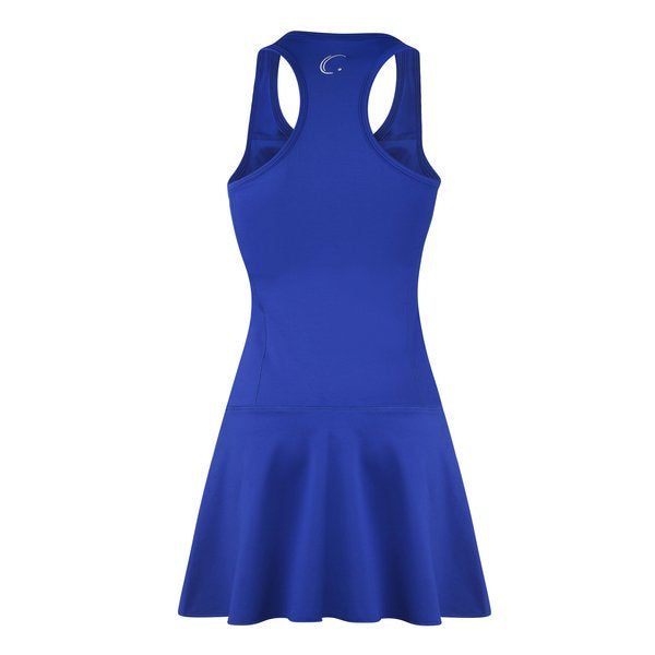 Women’s Tennis Fit & Flair Dress in Blue