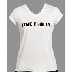 Live For It®  Cap-Sleeve Performance Tee