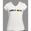 Live For It®  Cap-Sleeve Performance Tee