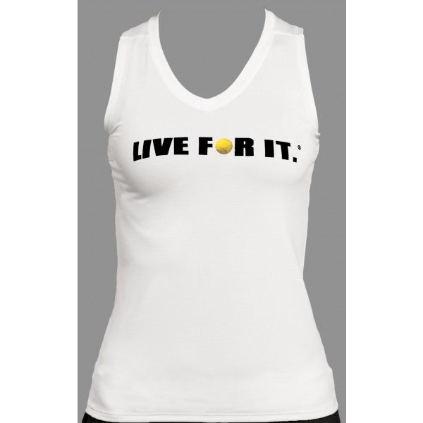 Live For It®  Sleeveless Performance Tee