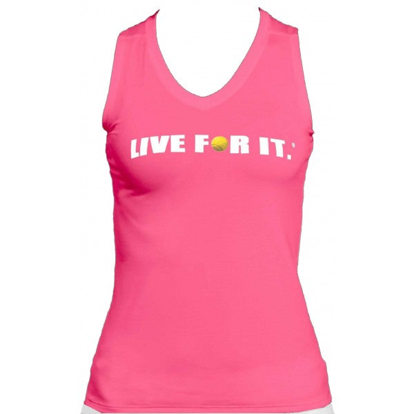 Live For It®  Sleeveless Performance Tee