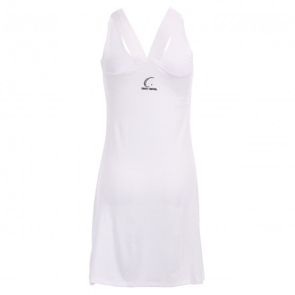 Racerback Dress White / L